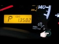 Basil Toyota 2010 Corolla Odometer Trip Meter Video