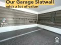 New Idea for your Garage Slatwall! Garage Organization