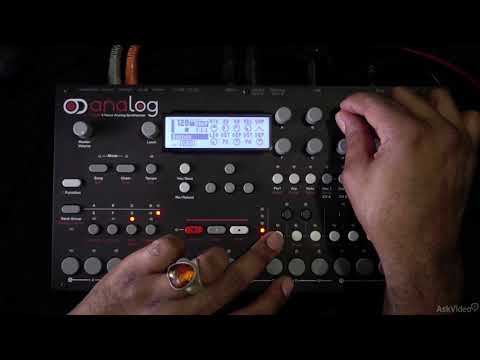 14  Elektron Analog four tutorial Creating a Bass Sound Filter