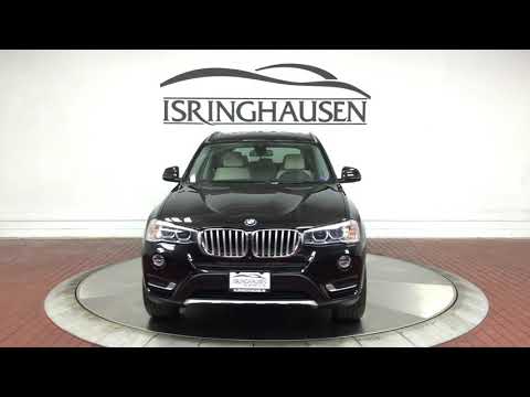 2016 BMW X3 xDrive28i in Black Sapphire Metallic - 65712A