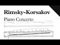 Rimsky-Korsakov - Piano Concerto, Op. 30 (Sheet Music)