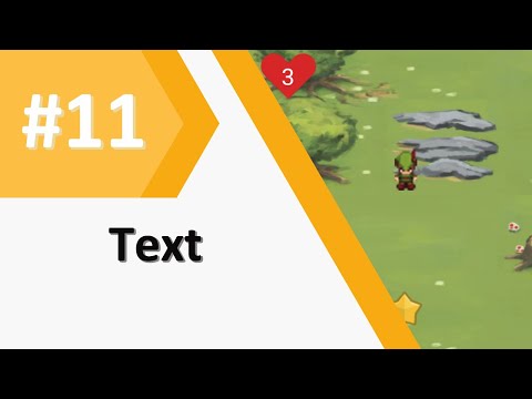 PixelPAD Tutorial: Action RPG #11 - Text