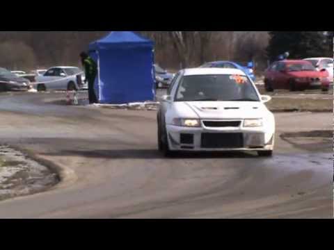 III runda WLTA / WLR 2013 - Kajtek Rally Team - Mitsubishi Lancer EVO V