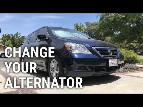 2007 Honda Odyssey Alternator Replacement