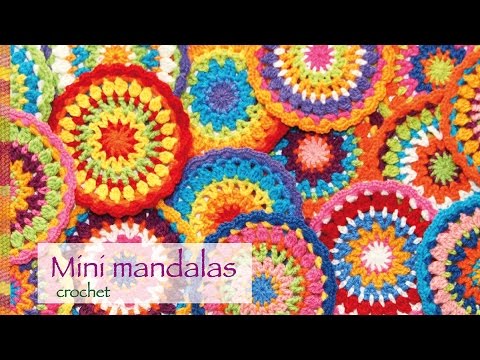 Mandala tejida a crochet paso a paso
