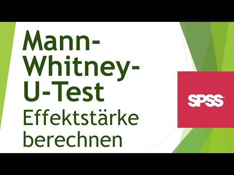 Effektstärke Mann-Whitney-U-Test in SPSS berechnen  - Daten analysieren in SPSS (64)