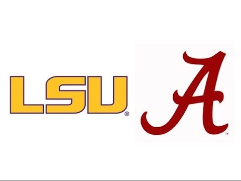 2017 #19 LSU at #2 Alabama (Highlights)