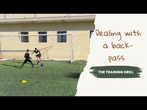 How to deal with a back-pass | Goalkeeper Training | The Training Drills