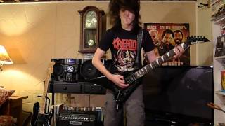 Guitar Cover of Kreator's 'Replicas of Life' by Lorenzo Z