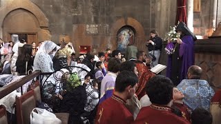 Հովհաննավանքում տոնական Պատարագով նշել են Սուրբ Գեւորգ զորավարի հիշատակության օրը