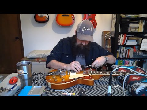 Doing the "Peter Green Mod" to my Les Paul