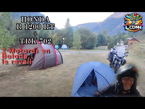 Réveil dans la rosée du matin — Road trip Benelli TRK 702