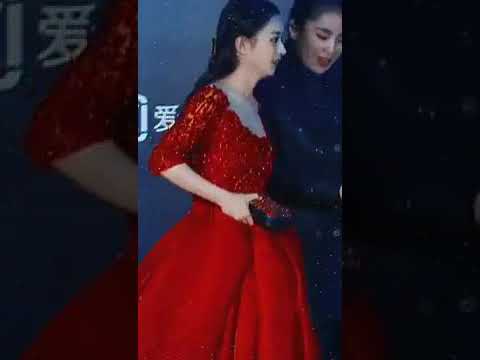 zhao liying❣️ going to😚 the all star night and💖 looking🥰 so #cdrama  pretty #chineseactress
