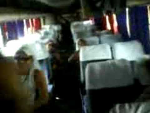 Bruno Mafra no onibus