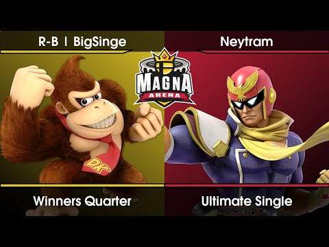 Magna Arena #116 - BigSinge (Donkey Kong) Vs. Neytram (Captain Falcon) SSBU Ultimate Tournament