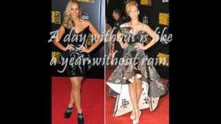 Leona Lewis ft. Rihanna - A year without rain (lyrics)
