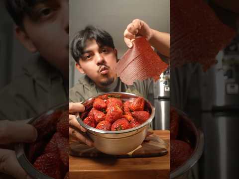 Strawberry “fruit” leather