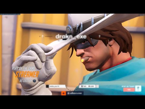 GALE HITSCAN GOD - CASSIDY GAMEPLAY! POTG OVERWATCH 2 SEASON 10