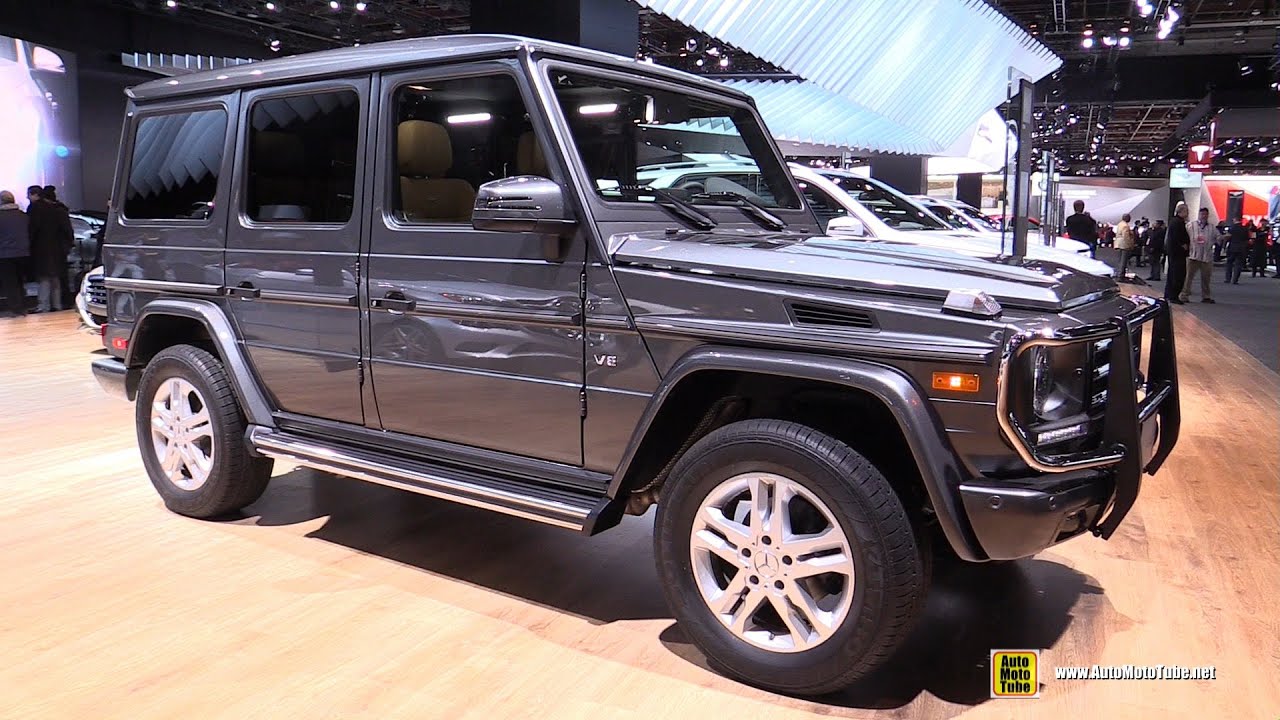 2015 Mercedes-Benz G-Class G550 - Exterior and Interior Walkaround - 2015 Detroit Auto Show