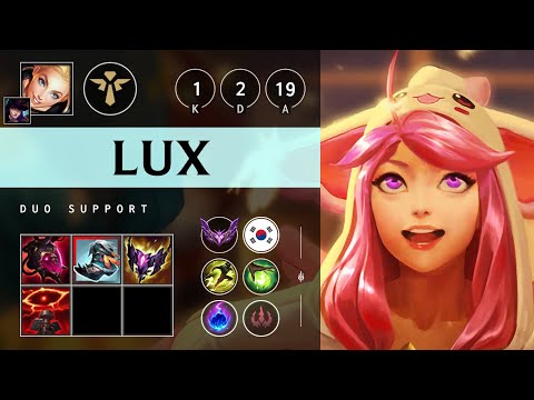 Lux Support vs Blitzcrank - KR Master Patch 25.17