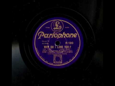 Why Do I Love You? by Sam Lanin's Famous Players, 1927