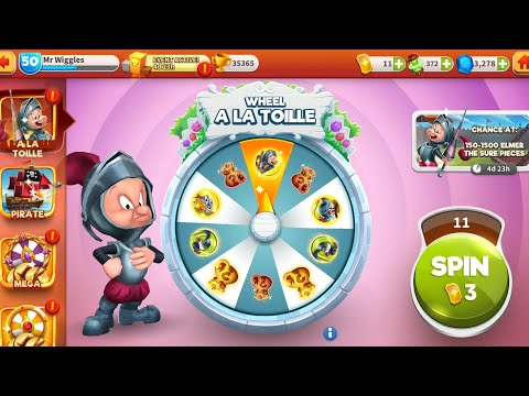 Elmer the Sure Campaign, A La Toille Wheel Spin, Level 50 - Looney Tunes World of Mayhem