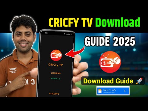 Cricfy TV App Download Kaise Kare Mobile Mein | Cricket Live Dekhne Ka Legal Tareeka 2025