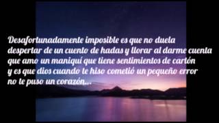 Remmy Valenzuela - Sentimientos de Cartón (LETRA) Remmy Valenzuela - Sentimientos de Cartón (LETRA)