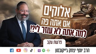 אלוקים, אם אתה פה למה אתה לא עוזר לי?! | פרשת עקב (הרב יוסף יצחק ג'ייקובסון) - התמונה מוצגת ישירות מתוך אתר האינטרנט יוטיוב. זכויות היוצרים בתמונה שייכות ליוצרה. קישור קרדיט למקור התוכן נמצא בתוך דף הסרטון אלוקים, אם אתה פה למה אתה לא עוזר לי?! | פרשת עקב (הרב יוסף יצחק ג'ייקובסון) - התמונה מוצגת ישירות מתוך אתר האינטרנט יוטיוב. זכויות היוצרים בתמונה שייכות ליוצרה. קישור קרדיט למקור התוכן נמצא בתוך דף הסרטון
