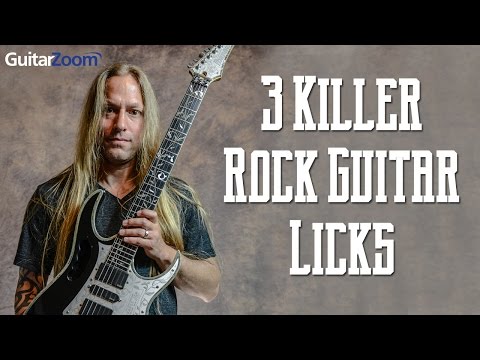 3 "Monster" Pull-Off Licks - That Sound Hot (But Are Easy To Play) | Steve Stine | GuitarZoom.com