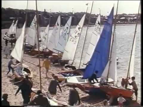 Old film of North Berwick and The Bass Rock