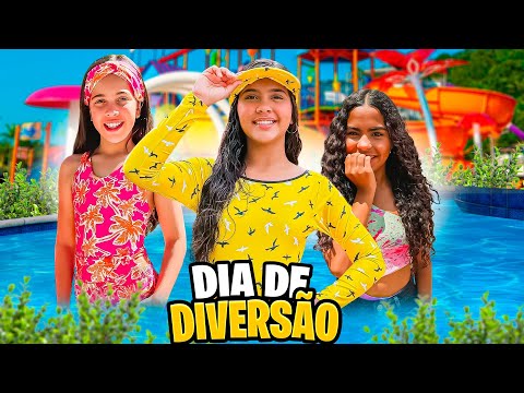 DIA DE DIVERSÃO!!! *ELAS TESTARAM TODAS AS PISCINAS DO HOTEL