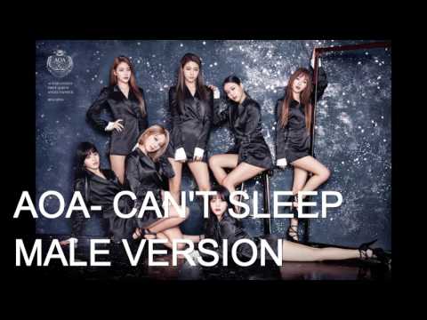 AOA- CAN'T SLEEP( MALE VERSION)