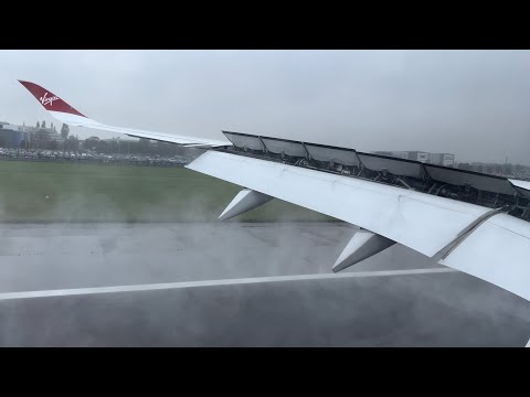 SMOOTH Virgin Atlantic A350-1000 landing in London Heathrow