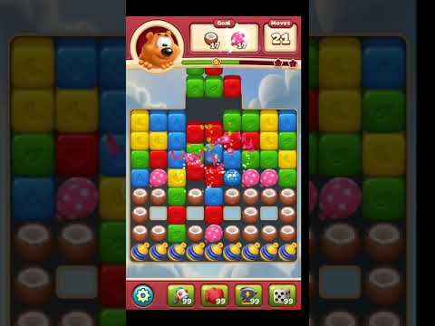 Toon Blast Level 2968 NO BOOSTERS - A S GAMING ✔