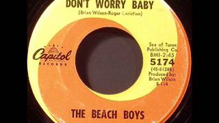 Beach Boys - Don't Worry Baby, Mono 1964 Capitol 45 record.