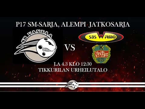 SB VANTAA - SBS WIRMO/KEIKY, 4.3.2023 klo 12:30, Tikkurilan Urheilutalo Vantaa