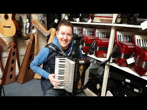 Mark plays a Brandoni Piccolo 72 Bass Accordion @ Hobgoblin Music Birmingham