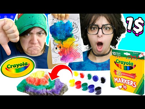 EXPIRED Paints?! Testing 4 Crayola Craft Kits at $1 Cash OR Trash