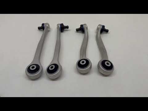 Fits Audi A4 2008-2015 Front Upper Suspension Control Arms Wishbones Left & Right Pair video