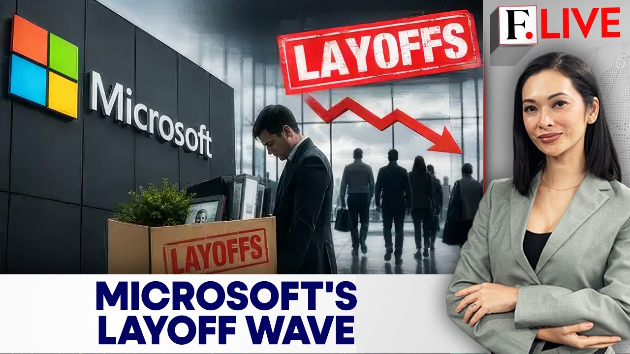 Microsoft Plans Layoffs, Thousands Across Key Divisions To Be Affected: Report | Firstpost Live
