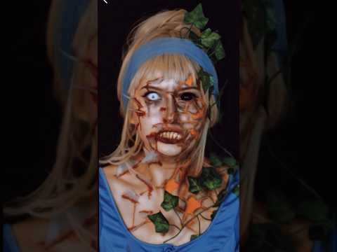 Disney princesses gone WRONG: Cinderella ✨ #sfxmakeup #disney #cinderella