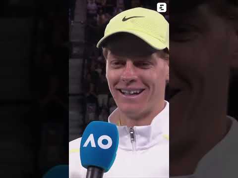 Questo momento di SINNER con McEnroe 🤣