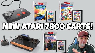Why Can't Nintendo & SEGA Do This! Atari Re-releasing 7800 Cartridges & Controllers!