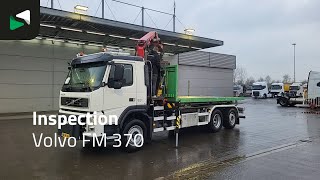 Volvo FM 370 6X2 HMF 1643 Z2 Crane 20tons AJK containersystem Lift+Ste haakarm vrachtwagen | Foto 4 - Autoline