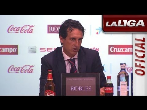 Rueda de Prensa de Unai Emery tras el Sevilla FC (1-3) Atlético de Madrid - HD