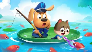 Fishing Adventure 🎣 | Safety Tips | Cartoons for Kids | Sheriff Labrador Episode 148