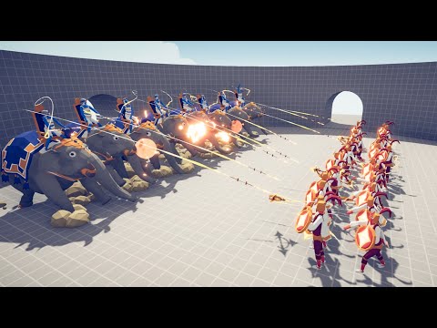 Sacred Elephant vs Every Unit - Totally Accurate Battle Simulator TABS