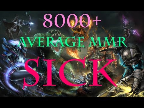 CRAZY 8000+ Average MMR Game (Empire, Liquid, Vega) | 1080p 60FPS