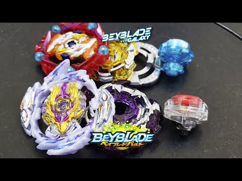 CURSE RAGNARUK .Wh.Zn 1D vs RAGE LONGINUS .Jl' 3A - Beyblade Burst ベイブレードバースト